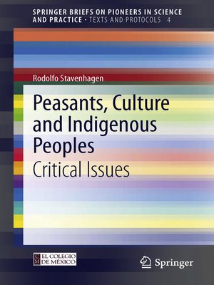cover image of Peasants, Culture and Indigenous Peoples